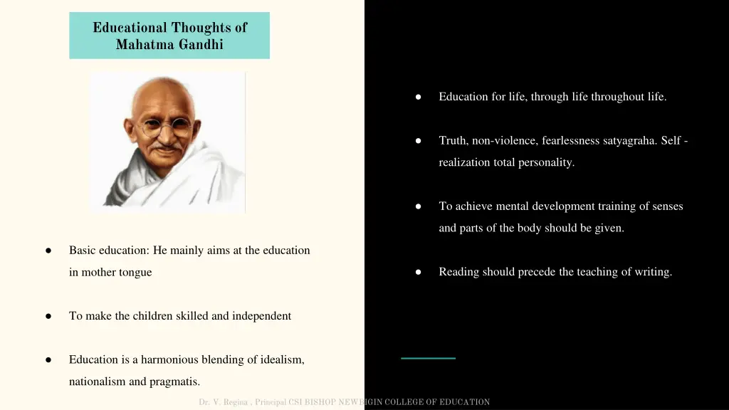 educational thoughts of mahatma gandhi 1