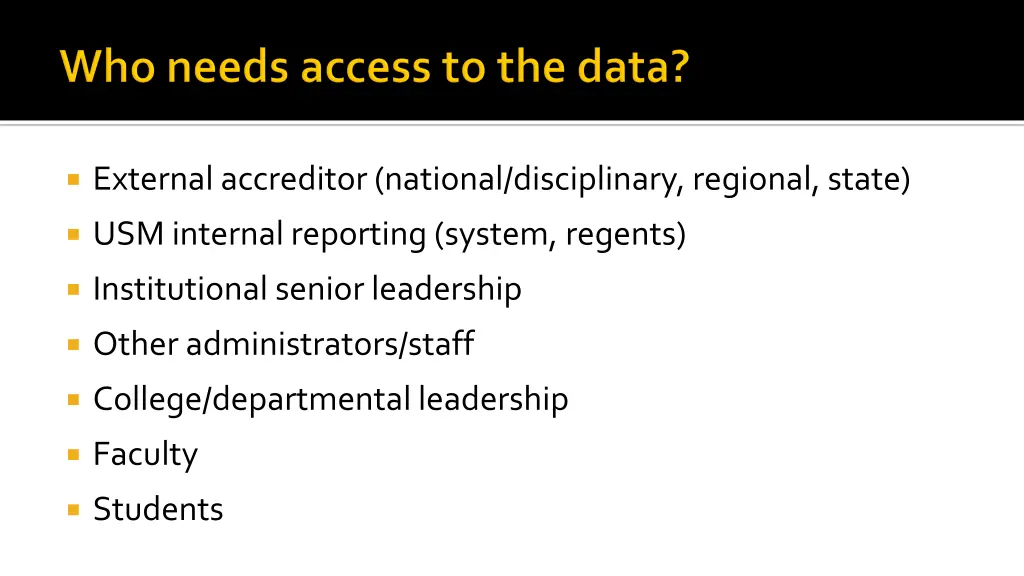 external accreditor national disciplinary