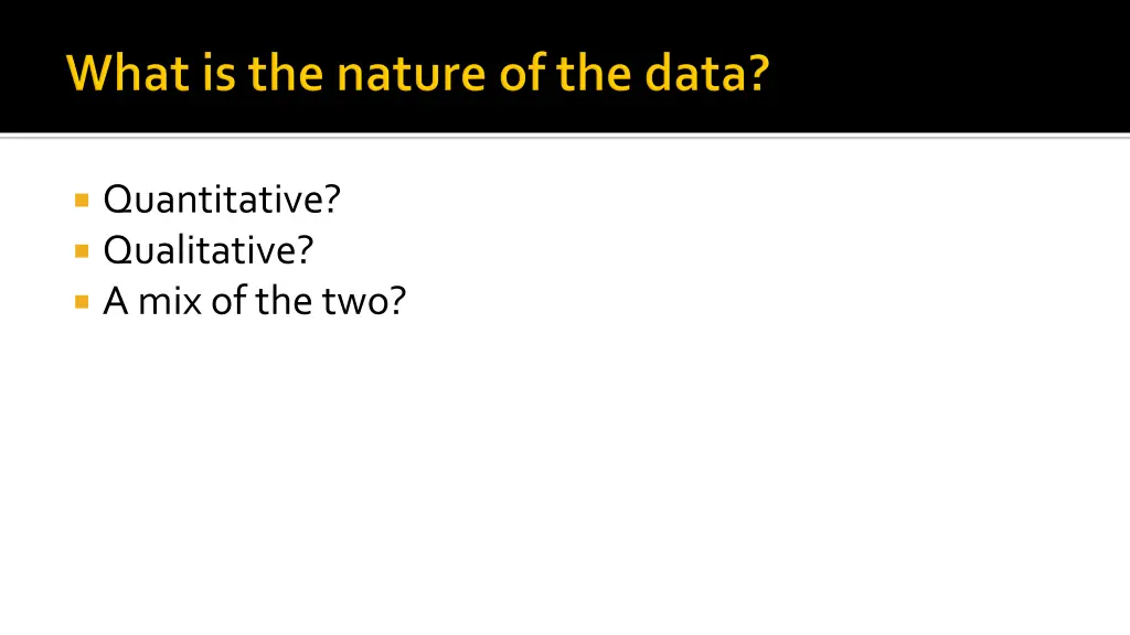 quantitative qualitative a mix of the two