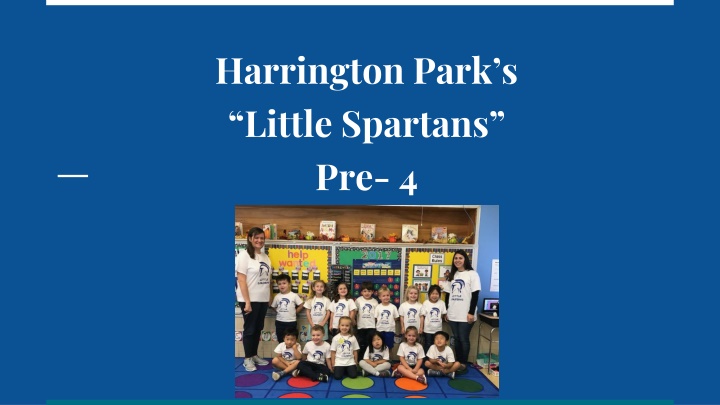 harrington park s little spartans pre 4
