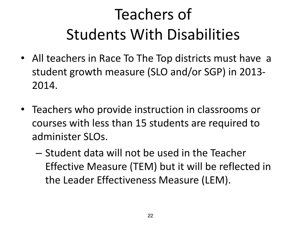 teachers of