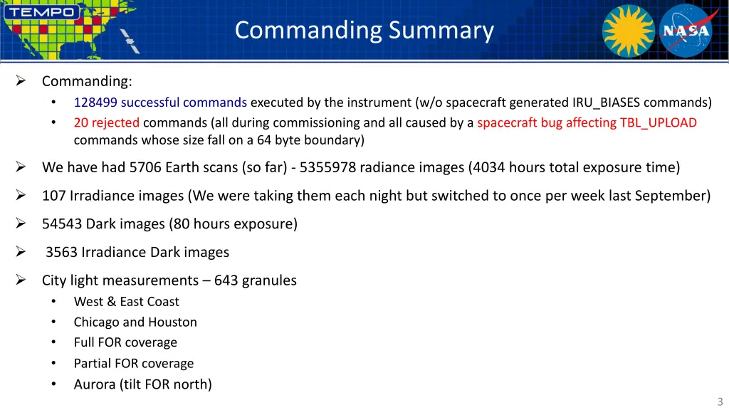 commanding summary