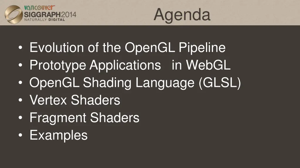 agenda