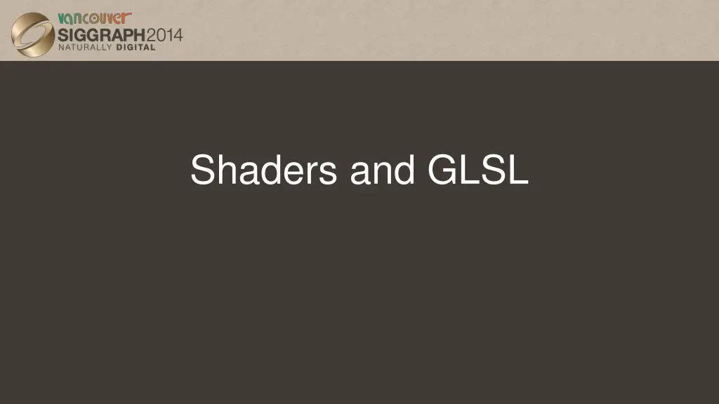 shaders and glsl