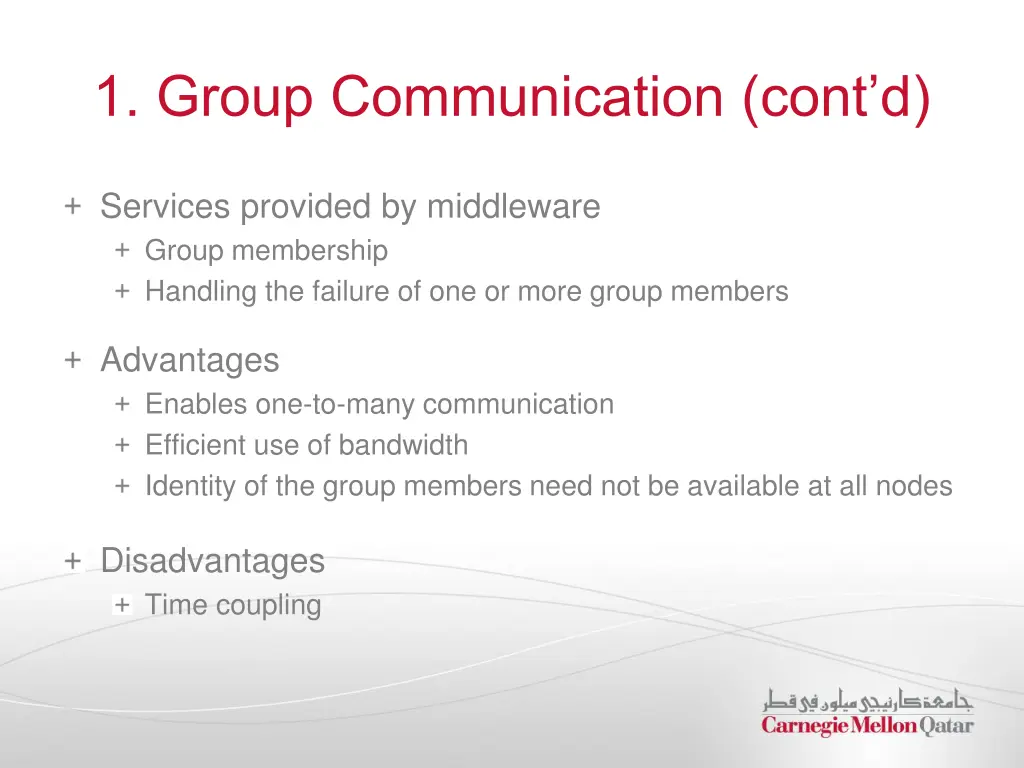 1 group communication cont d