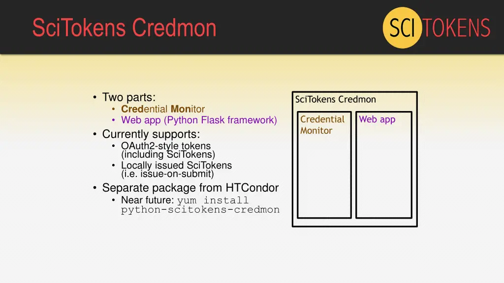 scitokens credmon