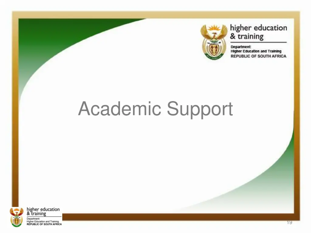 academic support