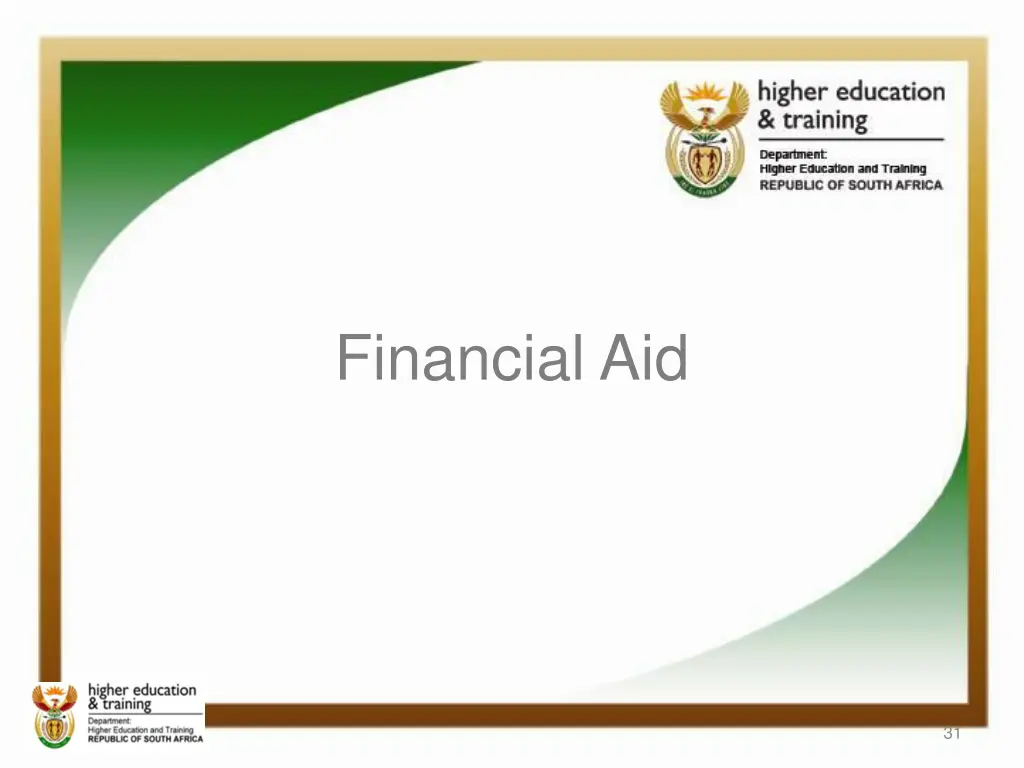 financial aid