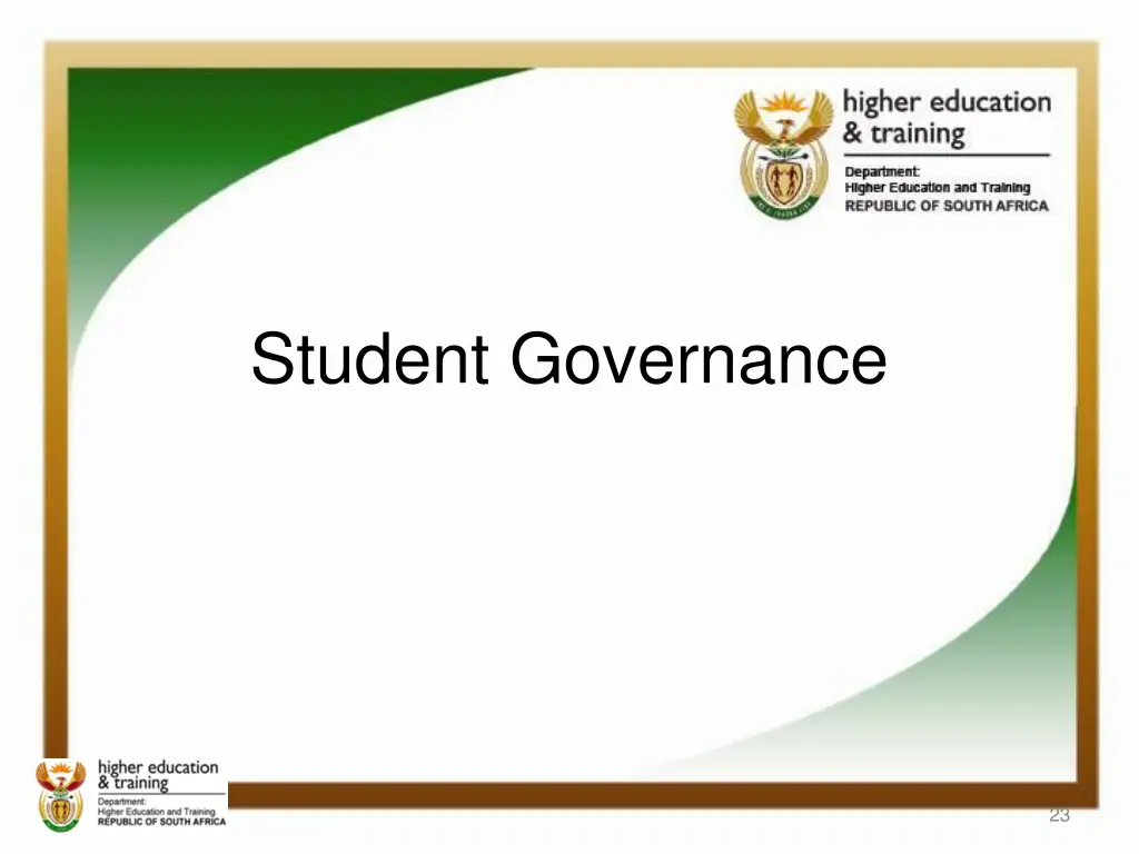 student governance