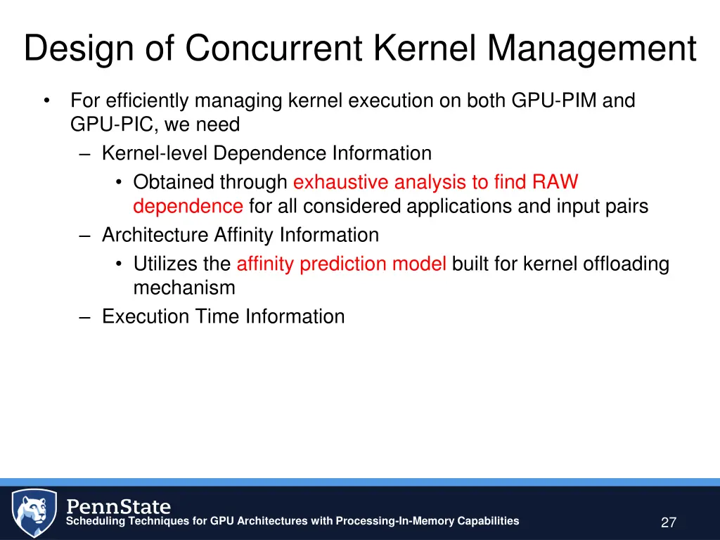 design of concurrent kernel management 2