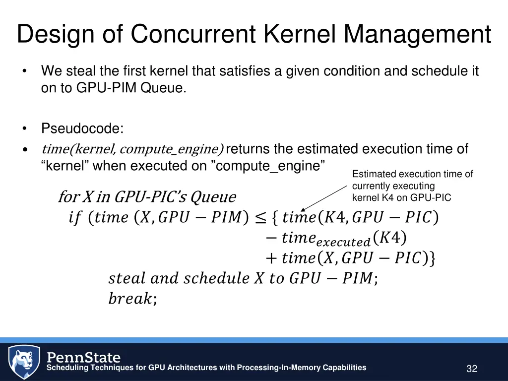 design of concurrent kernel management 7