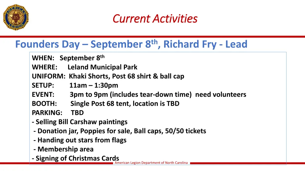 current activities current activities 1