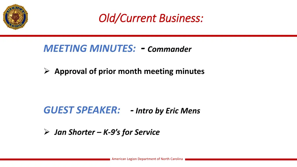 old current business old current business