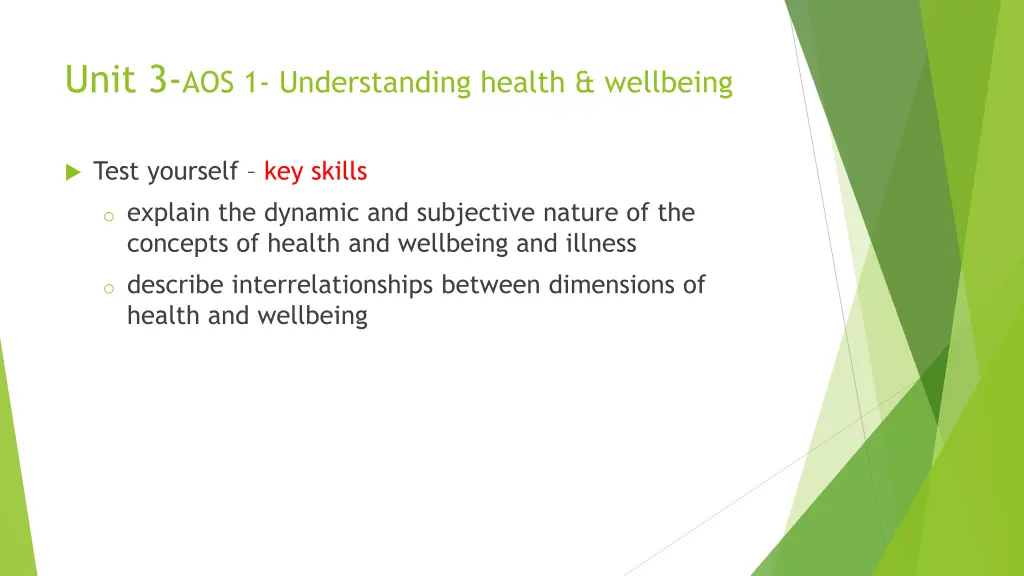 unit 3 aos 1 understanding health wellbeing 1