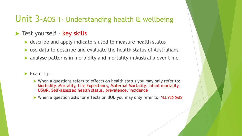 unit 3 aos 1 understanding health wellbeing 7