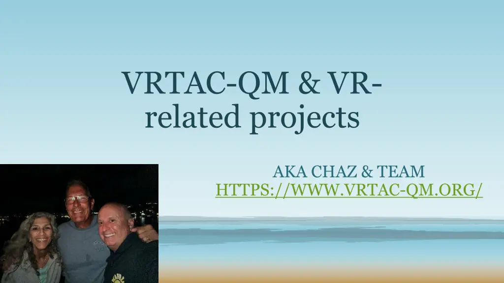 vrtac qm vr related projects