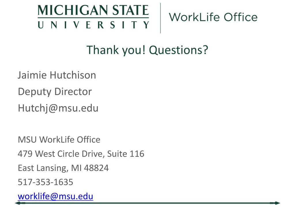 thank you questions
