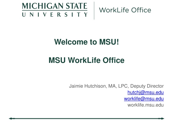 welcome to msu