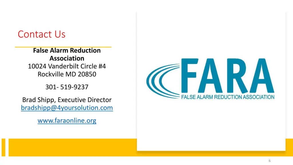 contact us