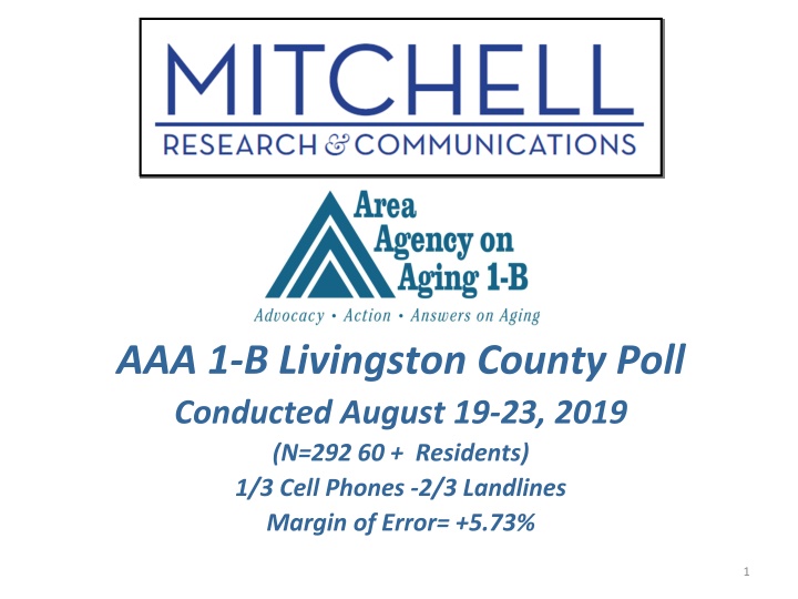 aaa 1 b livingston county poll conducted august