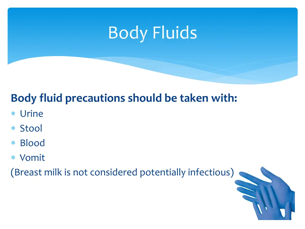 body fluids