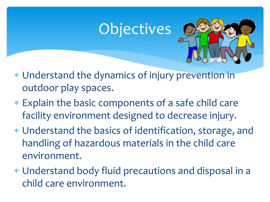objectives