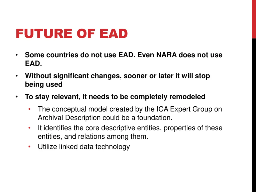 future of ead