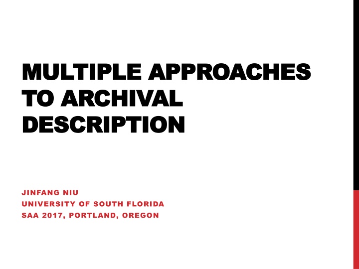 multiple approaches multiple approaches