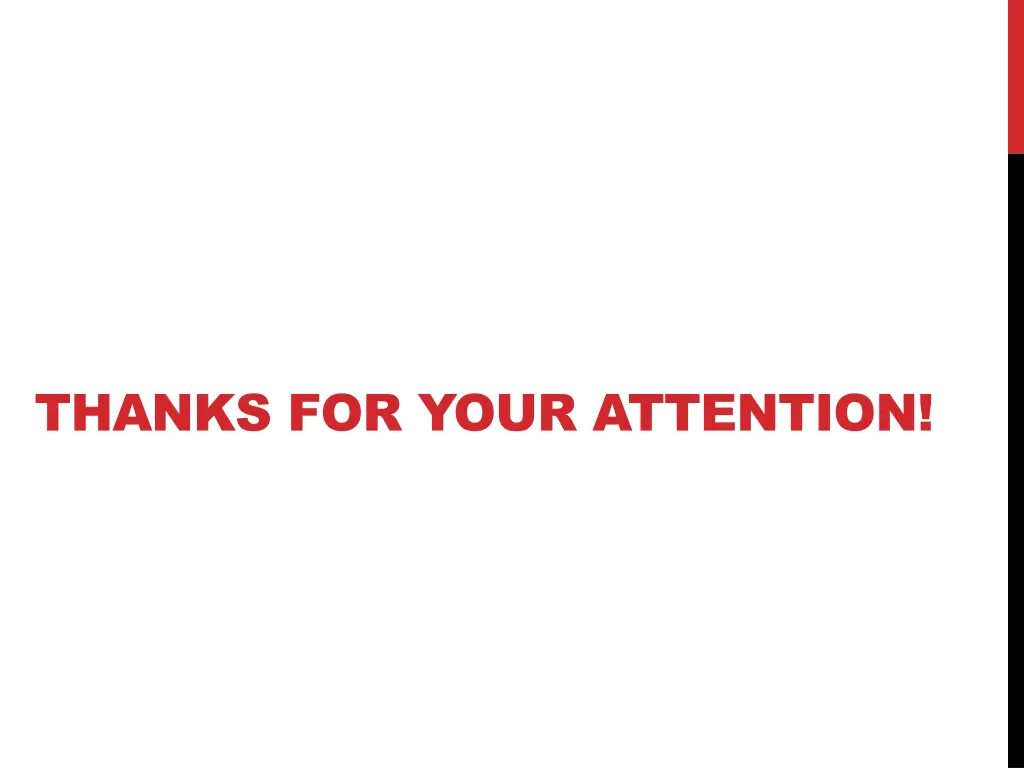 thanks for your attention