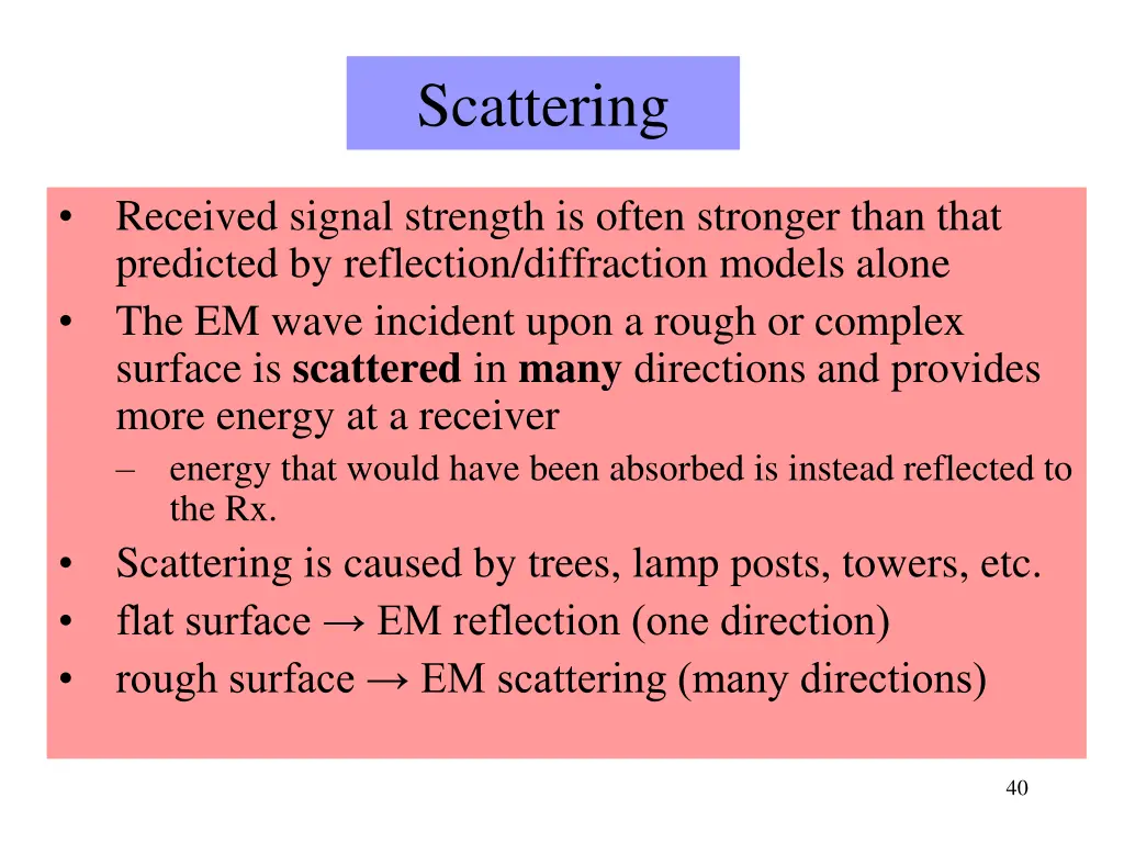scattering 1