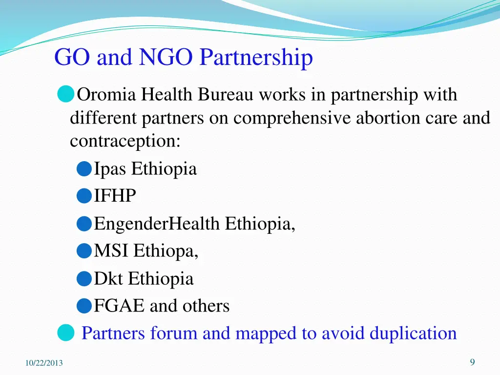 go and ngo partnership
