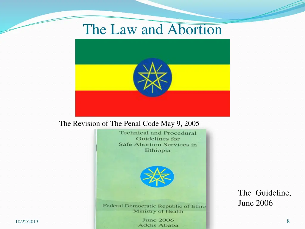the law and abortion