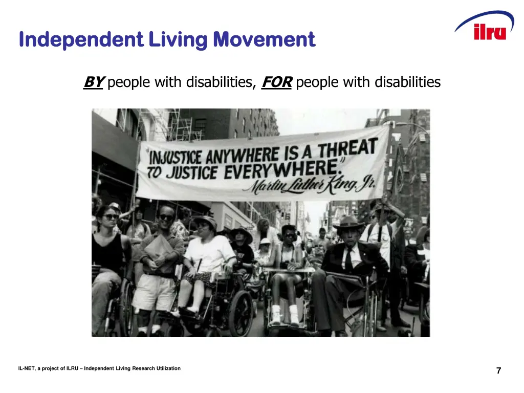 independent living movement independent living