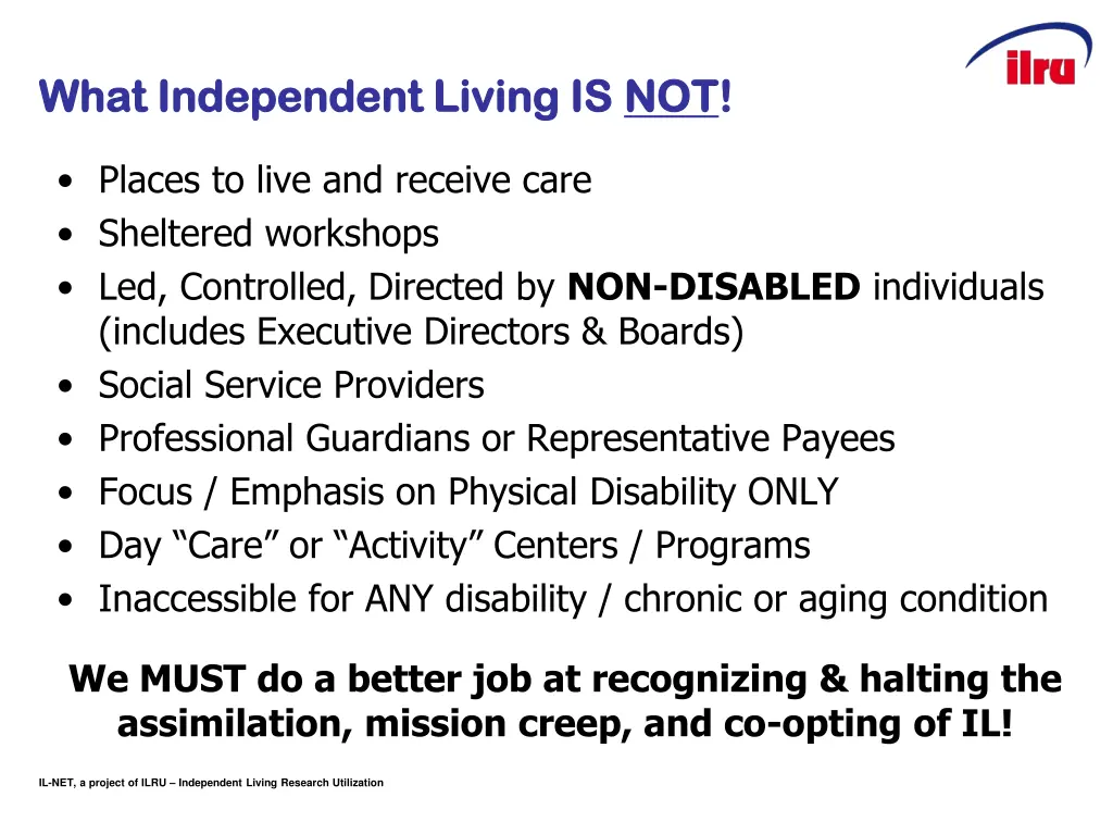 what independent living is what independent 1