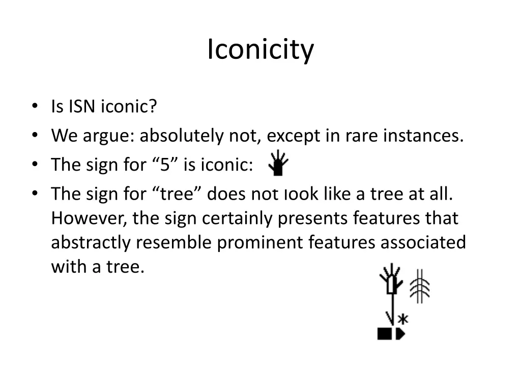 iconicity