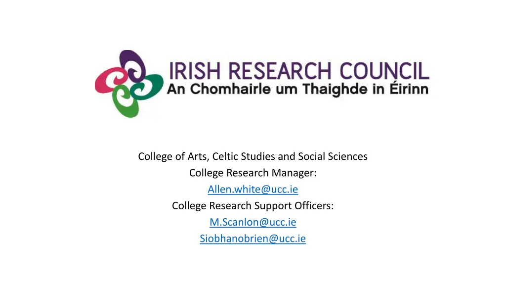 college of arts celtic studies and social 1