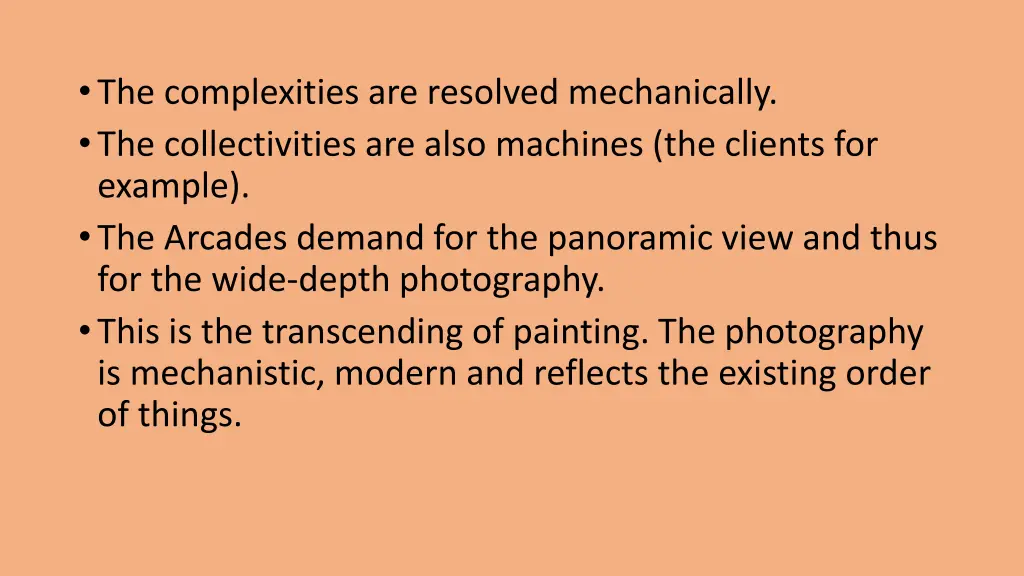 the complexities are resolved mechanically