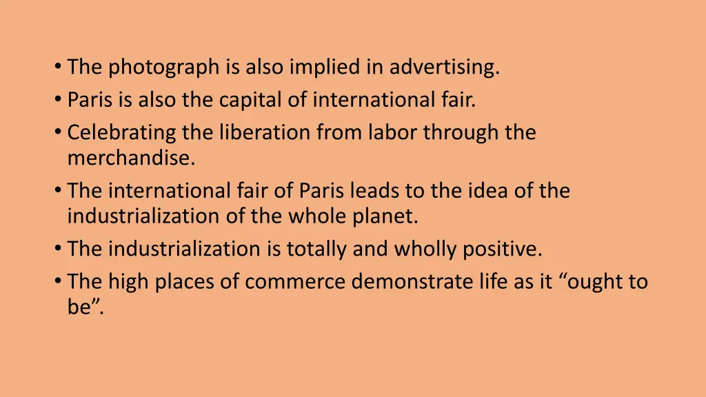 the photograph is also implied in advertising
