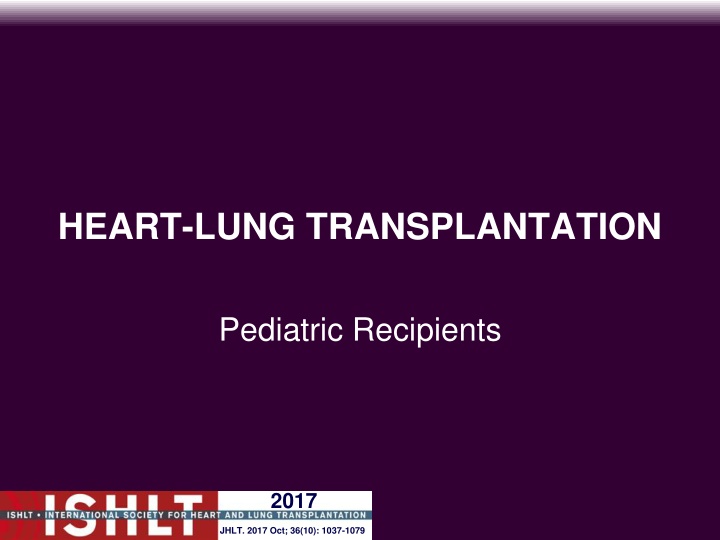 heart lung transplantation