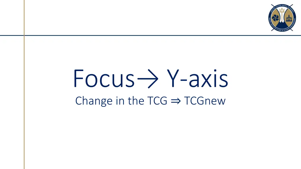 focus y axis change in the tcg tcgnew
