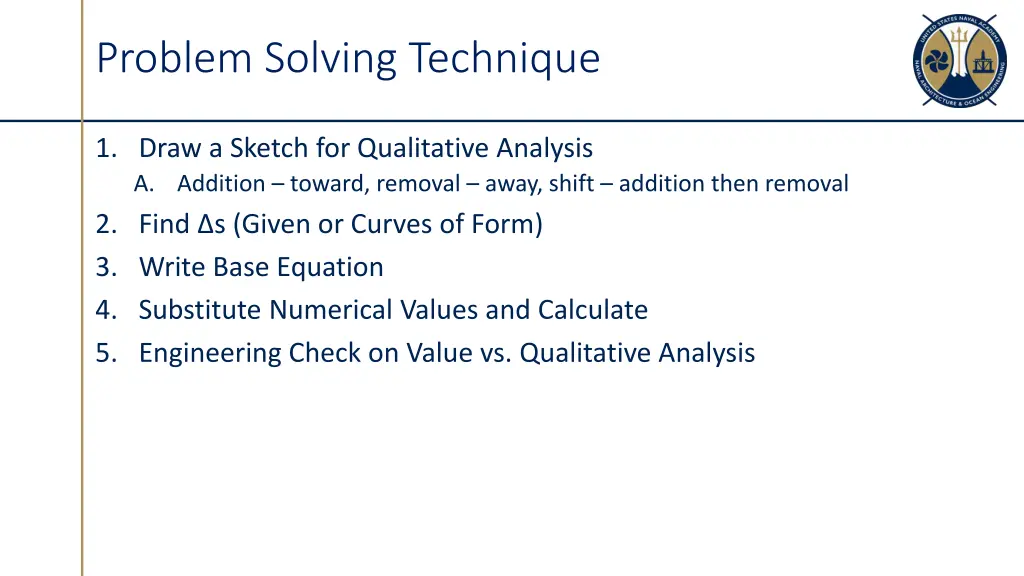 problem solving technique