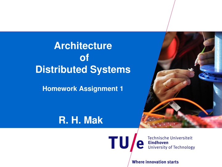 architecture of distributed systems