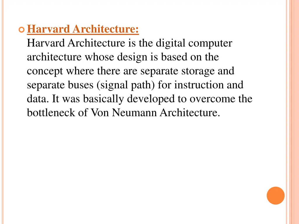 harvard architecture harvard architecture