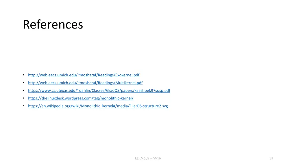 references