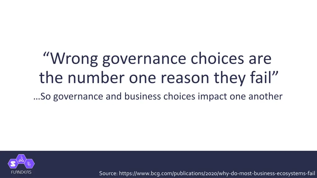 wrong governance choices are the number