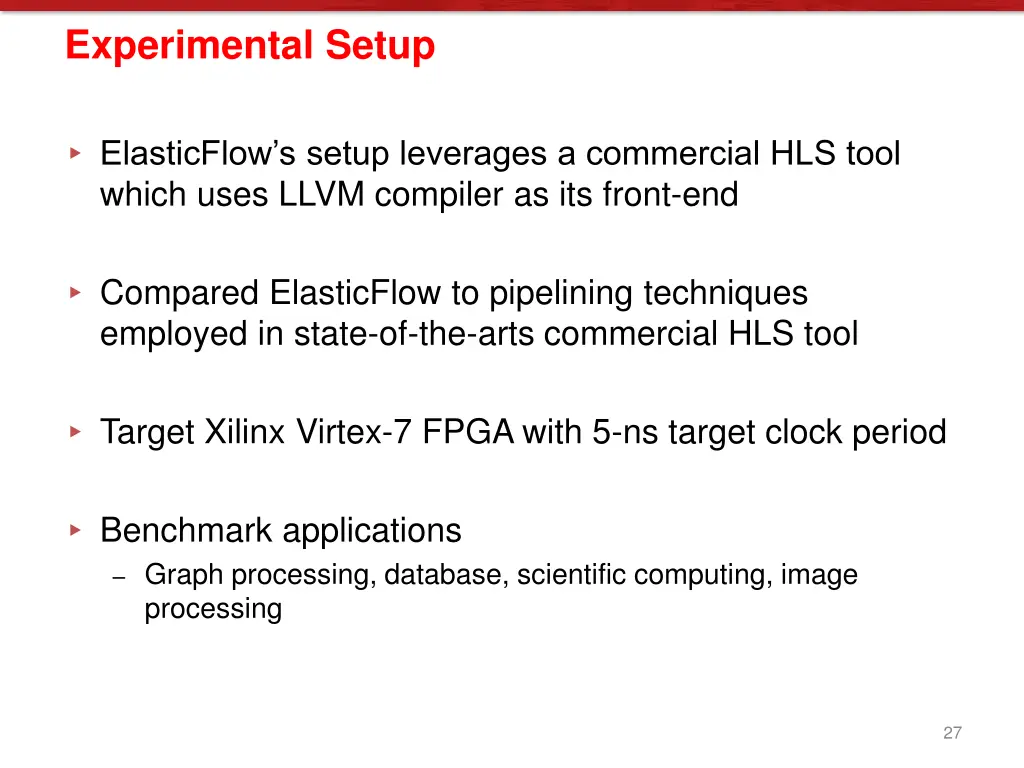 experimental setup