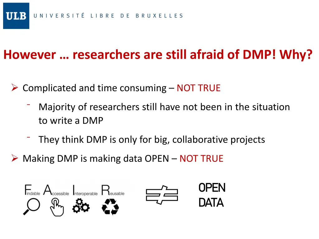 however researchers are still afraid of dmp why