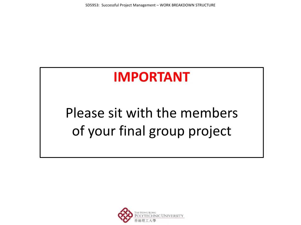sd5953 successful project management work 1