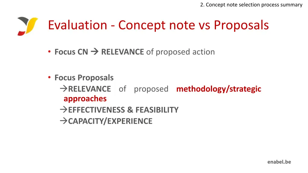 2 concept note selection process summary 1