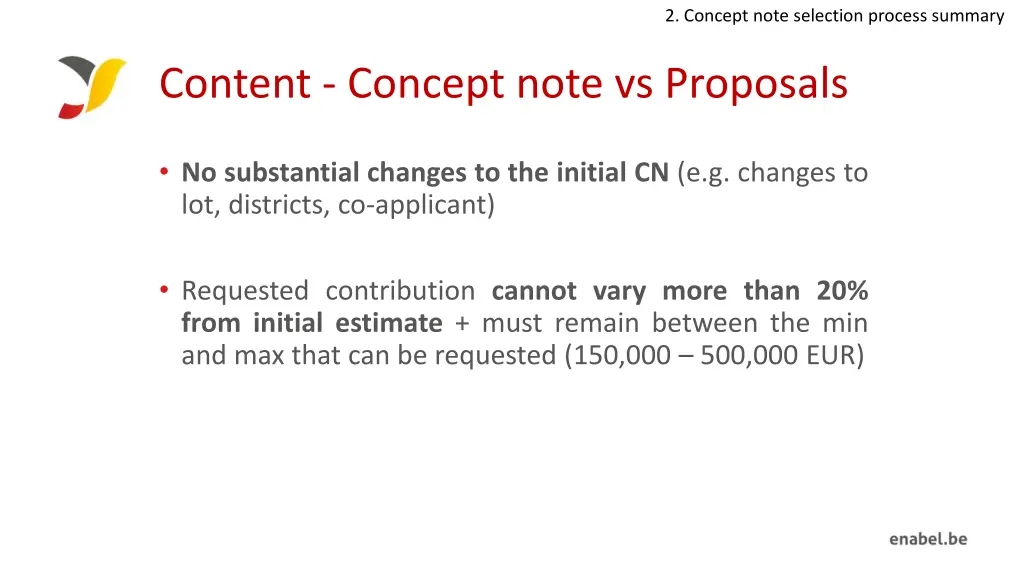 2 concept note selection process summary 2